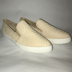 BRAND NEW croc/snake skin slip on